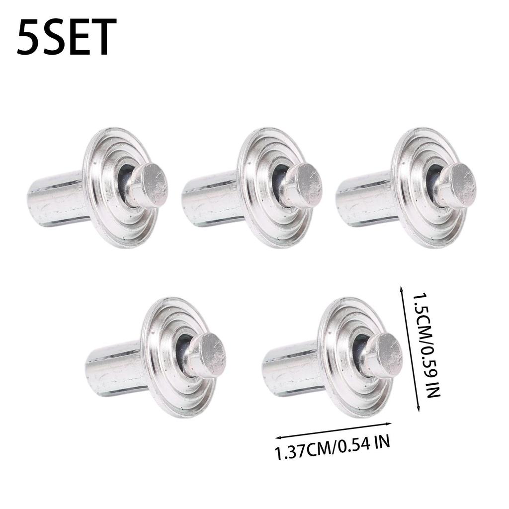 Motorrad Aluminiumlegierung Schraubclip 6mm Spreizclip Dekorative Karosseriemodifikation und Ersatzclip Schraubmuttern