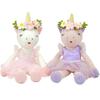Knitted Unicorn Plushies Plush Toy Stuffed Animals Doll Kids Gifts 40cm
