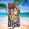SAKAMOTO DAYS Anime Big Microfiber Beach Towels Quick Dry Towel Sand Beach Towels Pool Towel For Travel Swim Pool Yoga