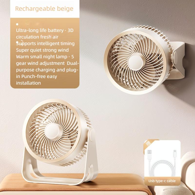 

2025 New App Multifunctional Electric Fan Circulator Wireless Portable Home Quiet Ventilator Desktop Wall Ceiling Fan Air Cooler