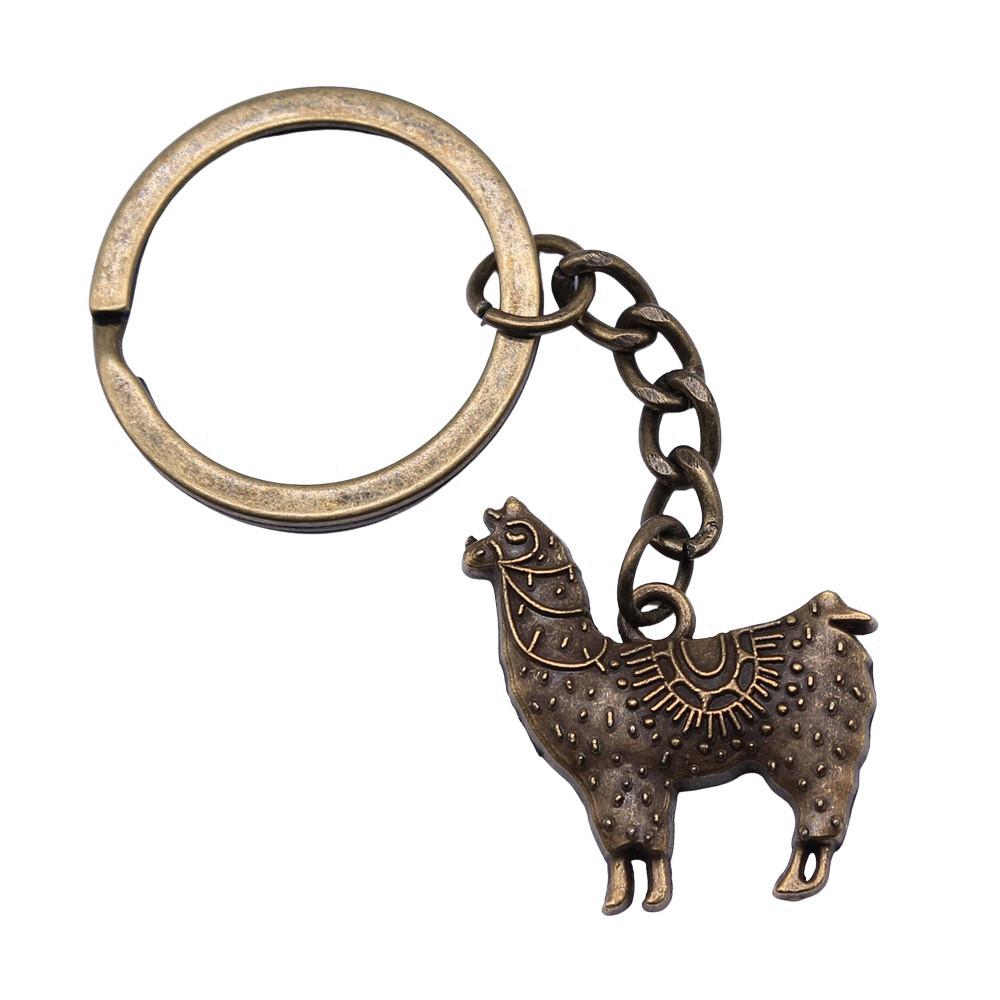 Cat Keychain Poultry Charm Pet Lover Key Holder 28mm Ring