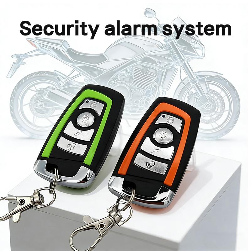 1 Way Motorcycle Alarm System Anti Theft Kit 125dB Loud with Vibration Sensor DC 12V Security Alarm for Car Motorcycle