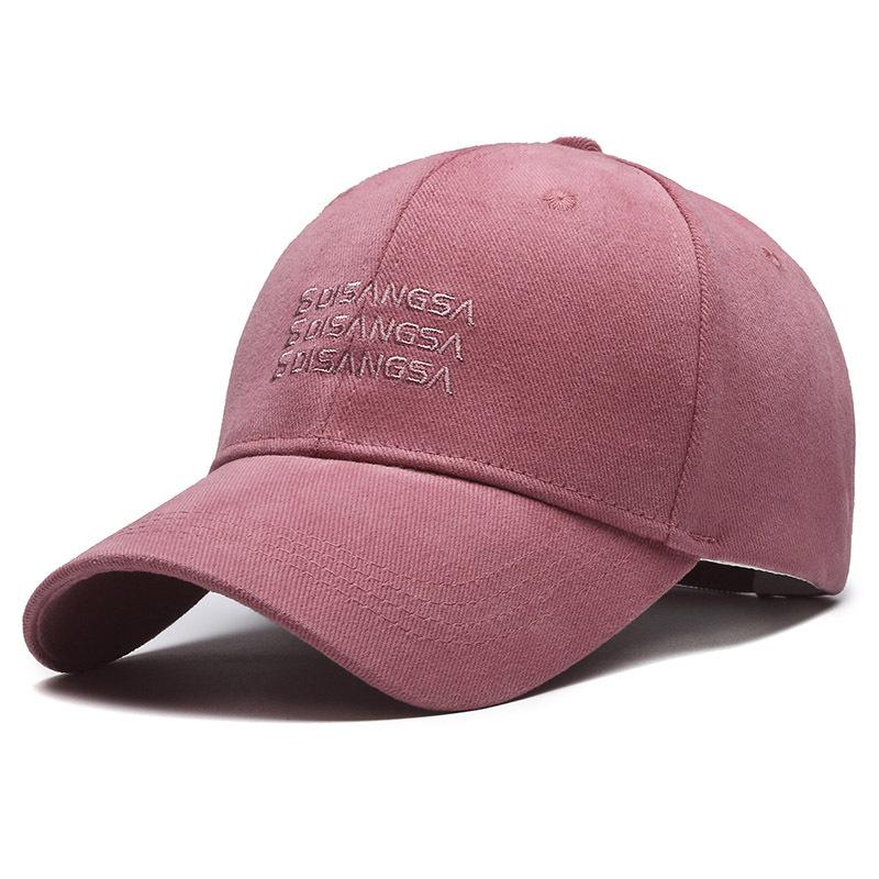 Damen Baseballkappe Retro Sonnenschutz Kappe Herren Große Kopf Kappe Sonnenhut