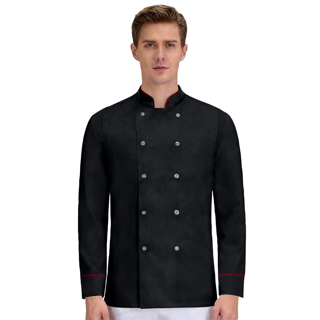 Unisex Cardigan ,Button Long,Sleeved Chef Uniform