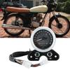Multifunctionele Motorinstrumenten Retro LED Snelheidsmeter Brandstofmeter Past op CG125
