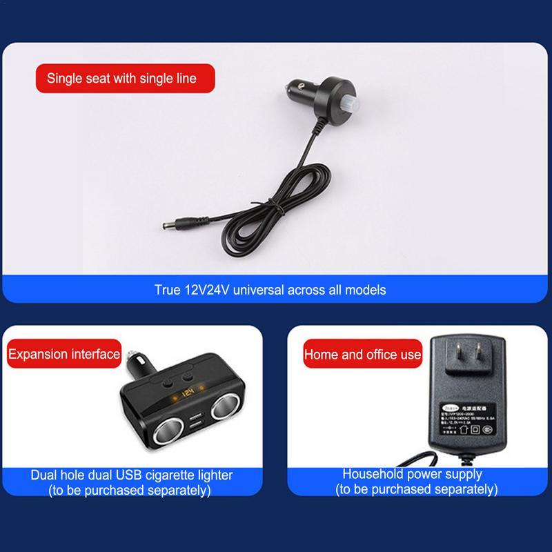 Cuscino Rinfrescante Estivo 12v 24v Cuscino Raffreddatore per Auto Traspirante Coprisedile Raffreddato per Camion Camper Suv