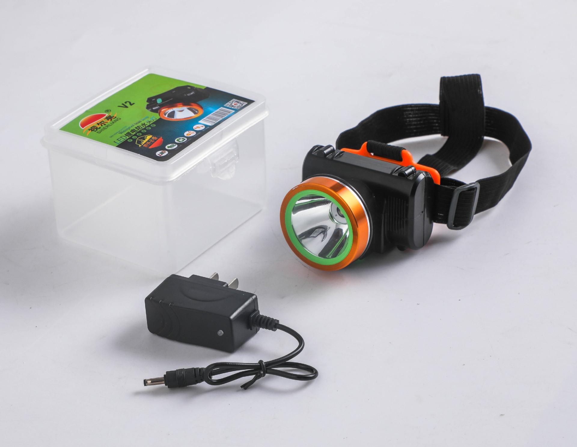 

Мощный светодиодный налобный фонарь: Многофункциональный, перезаряжаемый для кемпинга и рыбалки SL-5223, 100W, direct flush белый