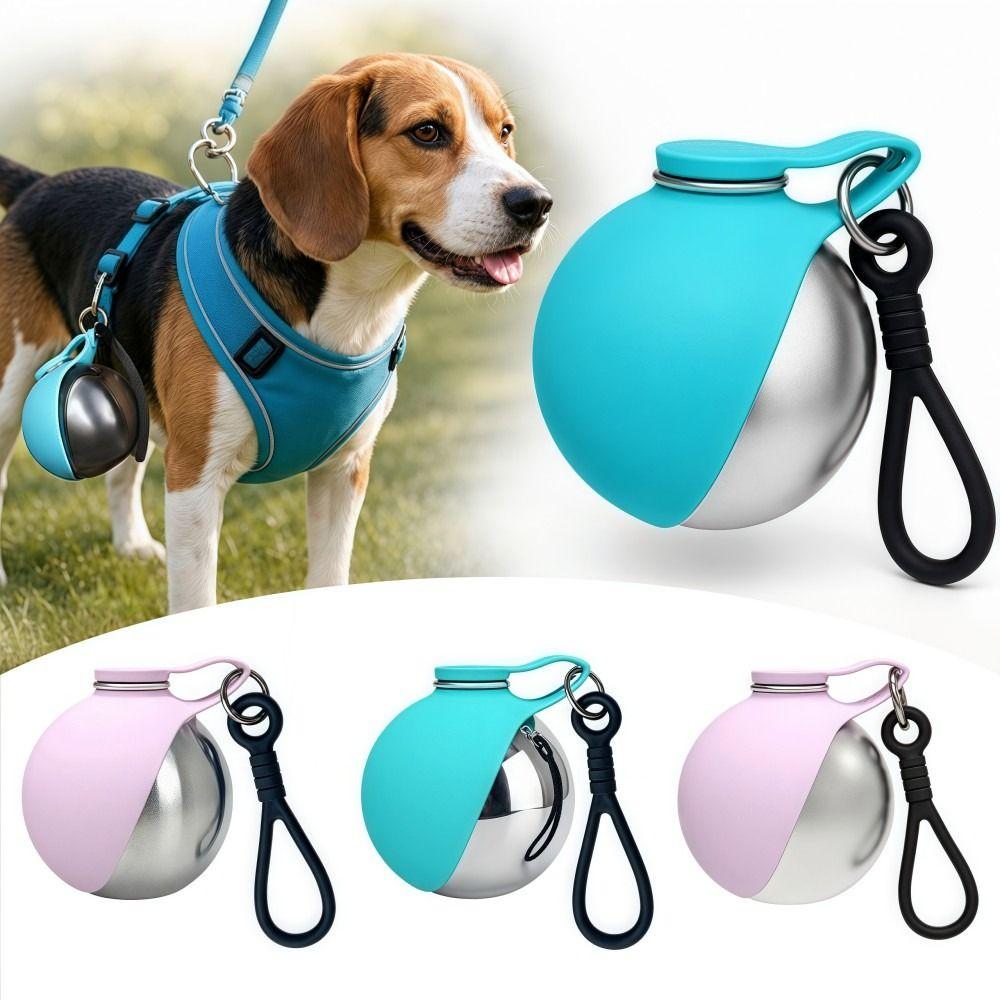Portable Dog Water Bottle with Bowl 2-in-1 Outdoor Water Cup  Cat Dog Walking