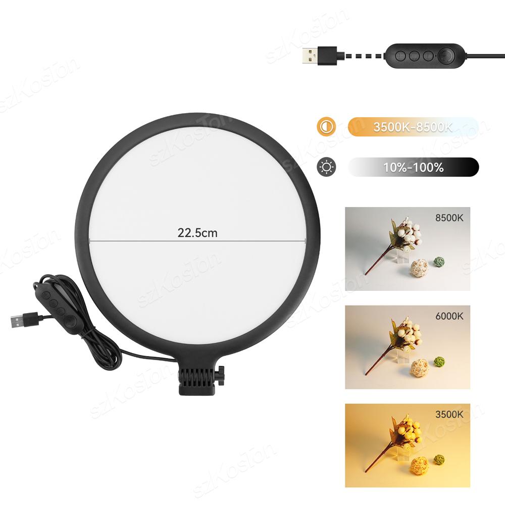 

10-дюймовая кольцевая лампа для селфи, кольцевая лампа, профессиональная фотография, светодиодная кольцевая лампа, кольцевая лампа для прямых трансляций