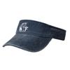 WTF Where's The Fish Print Sport Sun Visor Hats Cotton Baseball Cap Empty Top Baseball Sun Cap for Men Women Running Golf Tennis