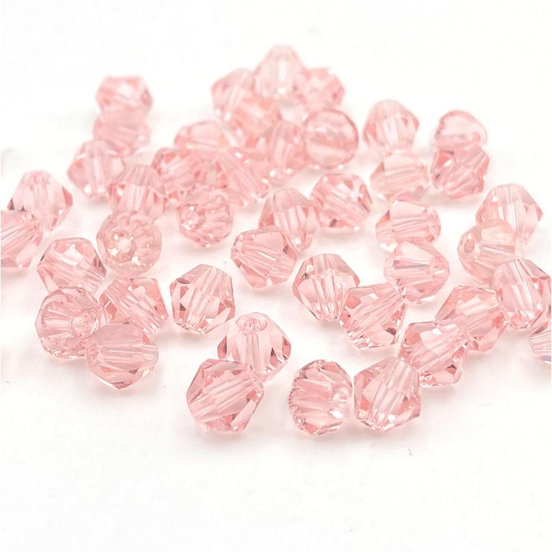 Faceted Austria 3 4 6mm Bicone Crystal Beads Spacer Glass Beads for Bracelet Necklace DIY Jewelry Making