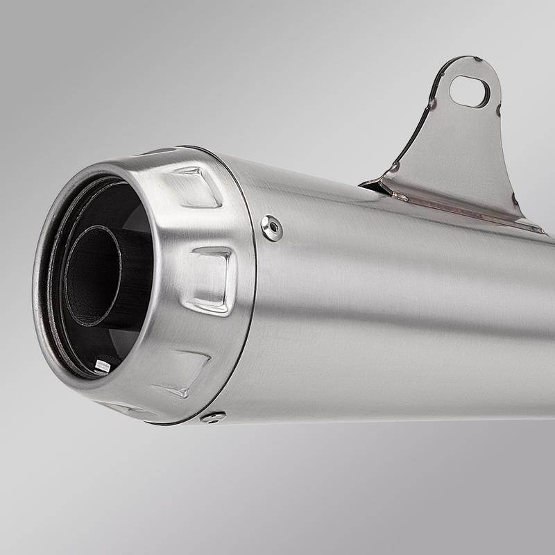 Motorcycle Exhaust Modified Tail Pipe Stainless Steel Muffler Connect Original for T700 Tenere700