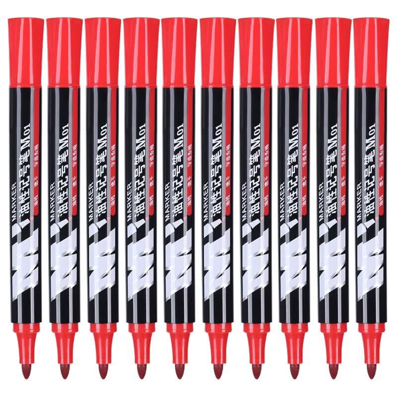 Chenguang Red Permanent Marker Pen красный