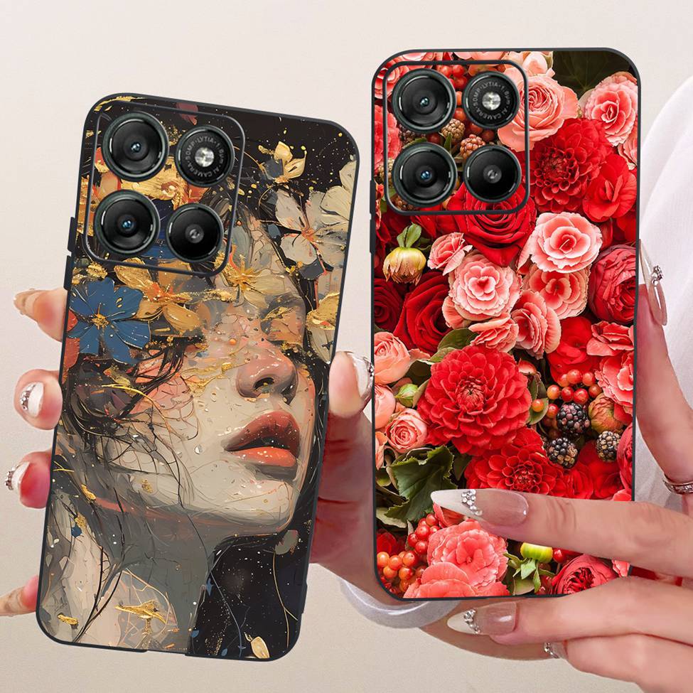 For Moto G57 Power 5G Case Cover Fashion Butterfly Cute Cool Painted Soft Phone Casing For Motorola Moto G57 Power 5G Bumper