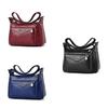 Middle-aged Women's Bag 2023 New Style Fashionable Mom Large Capacity Soft Leather Shoulder Crossbody Bag