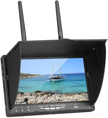 FPV 5.8G Monitor 40ch DVR 7-tommer Drone Tilbehør