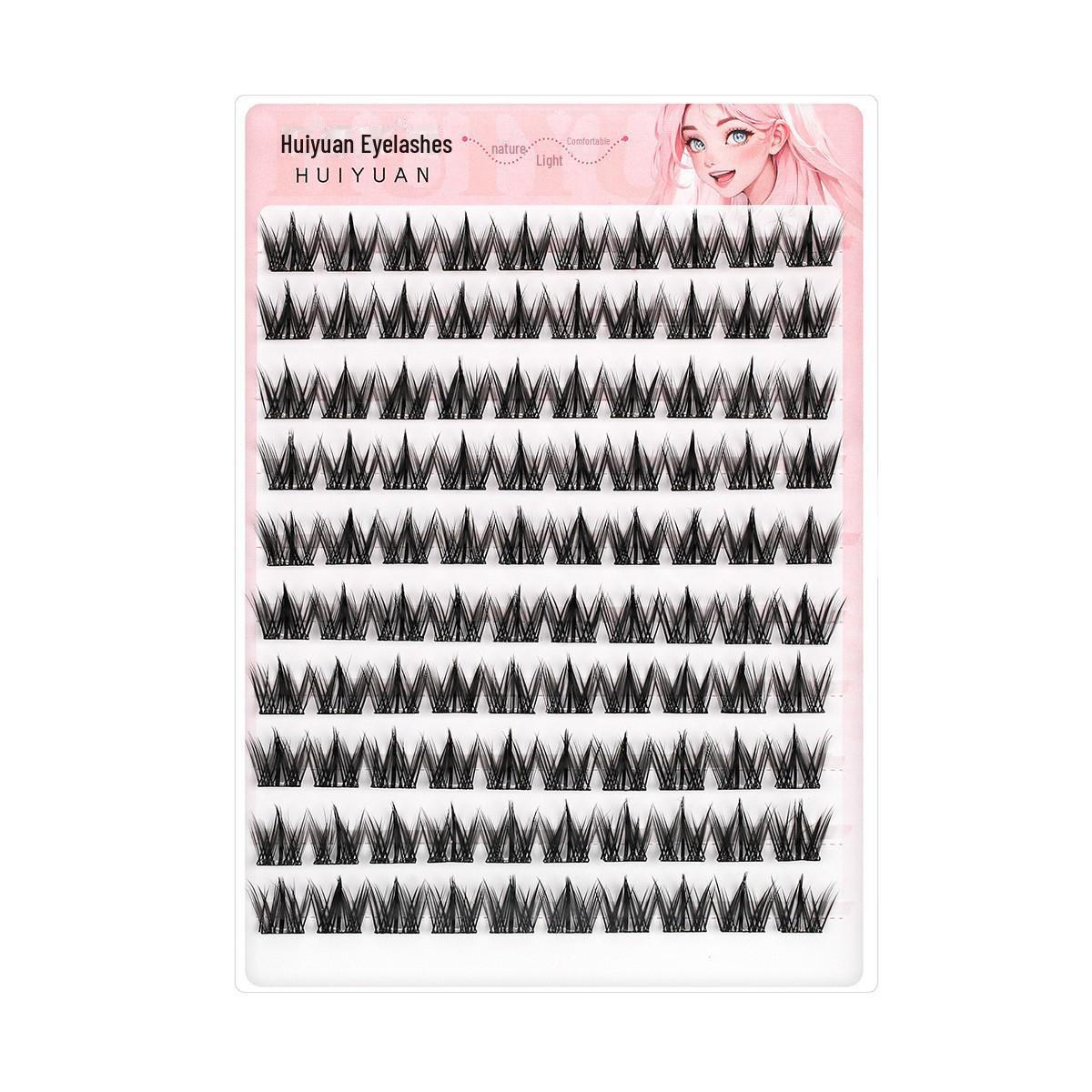 

5D самоклеящиеся накладные ресницы подсолнечника без клея с жестким стержнем