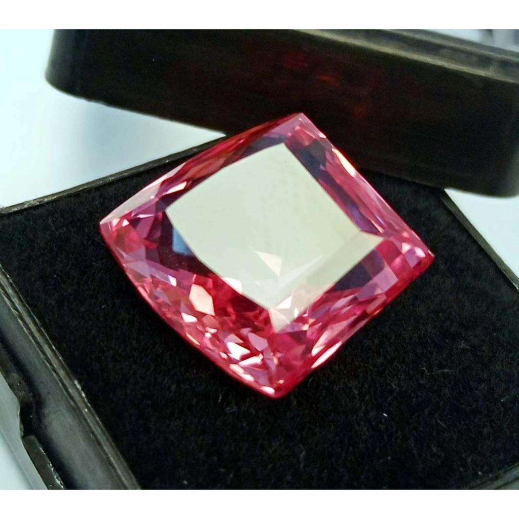 Natural Padparadscha Sapphire 17-19 Ct Fancy Cut Certified Stunning Gemstone
