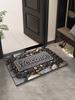 Vintage Welcome Doormat Entrance Door Mat Outdoor Front Room Rugs Foot Mat Hallway Carpet Floor Bathroom Bath Mats Washable