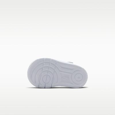 Nike Air Force 1 Low Top Toddler Shoes White Blue Infant And Toddler