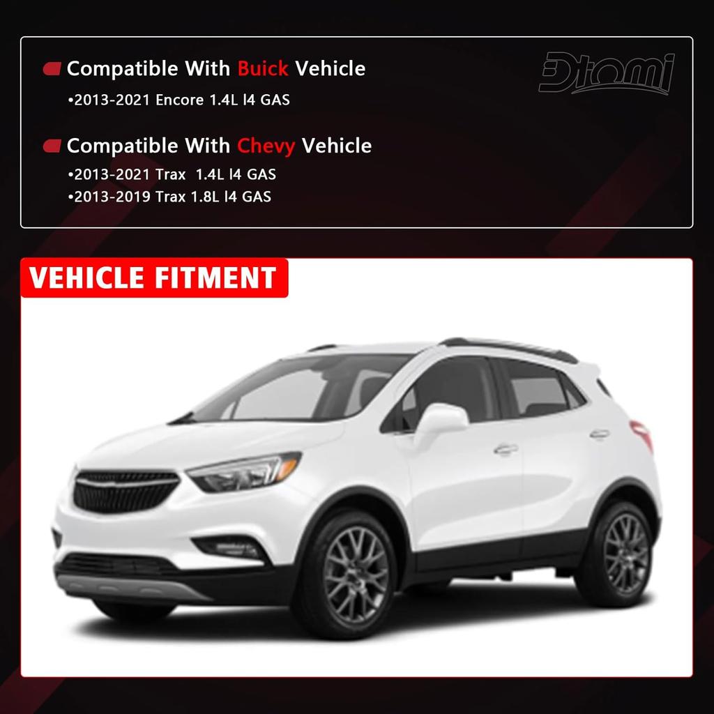 Engine Coolant Reservoir Tank With Cap, Radiator Overflow Tank Compatible With Buick Chevy Vehicle Encore Trax 2013- 1.4L 1.8L Replaces# 603-955,