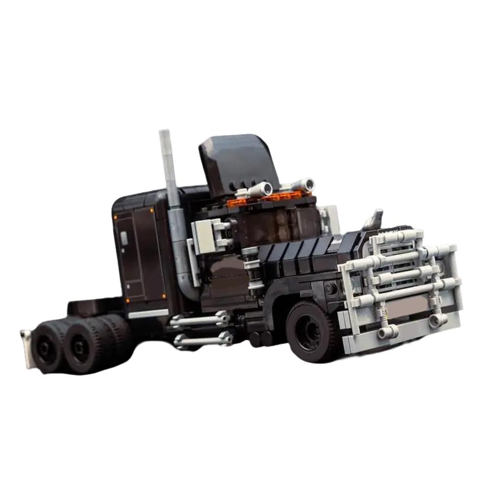MOC The Rubber Duck (Mack R-Series) Building Blocks Model The Rubber Duck Heavy Truck Bricks Assembly Toys Kids Birthday Gifts