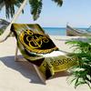 IF Elfsborg Print Beach Towel, Large Soft Quick Dry Towel for Beach Camping Swimming