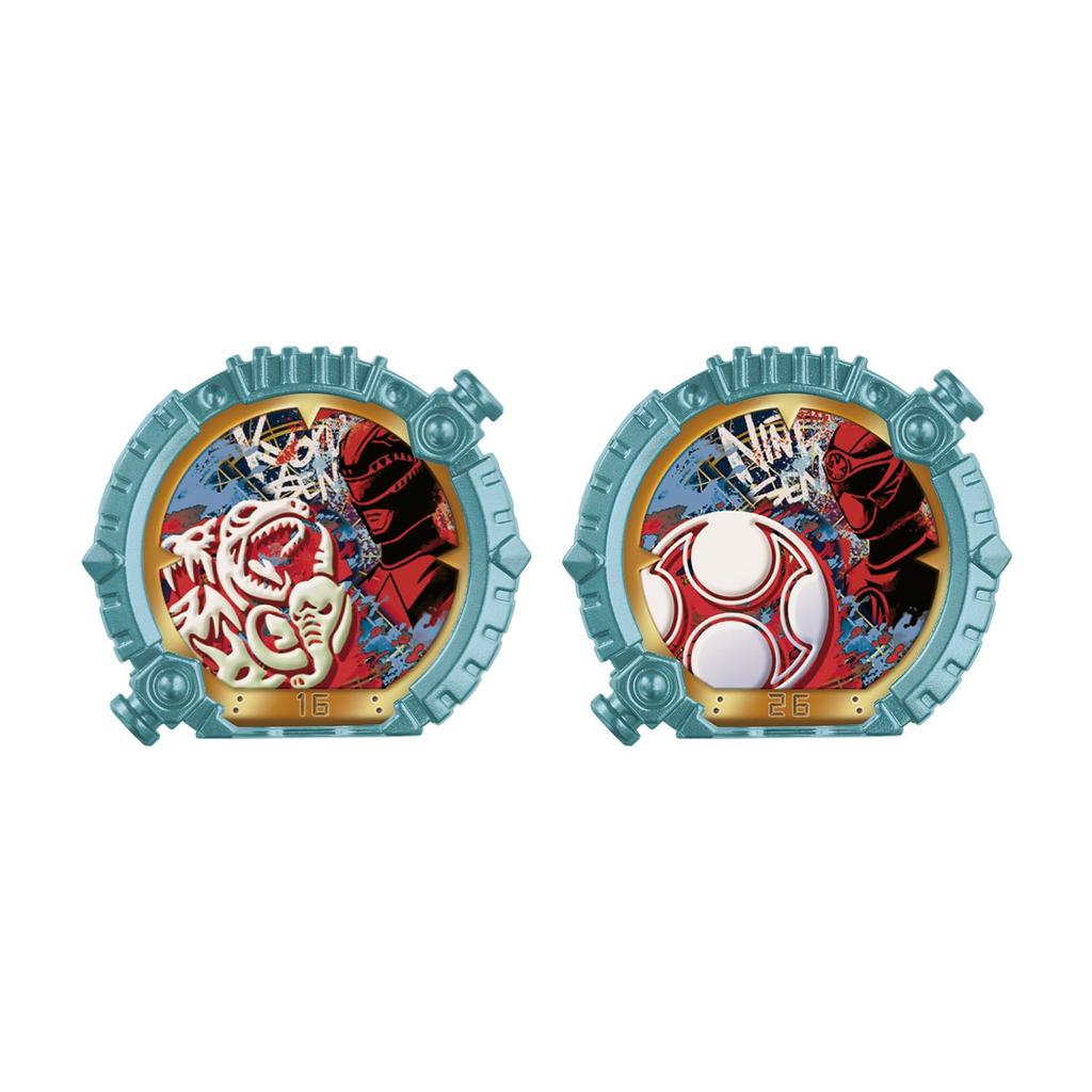 Number One Sentai Gojuger DX Sentailing Set Polar Ring Zyuranger Hurricaneger [BANDAI] &