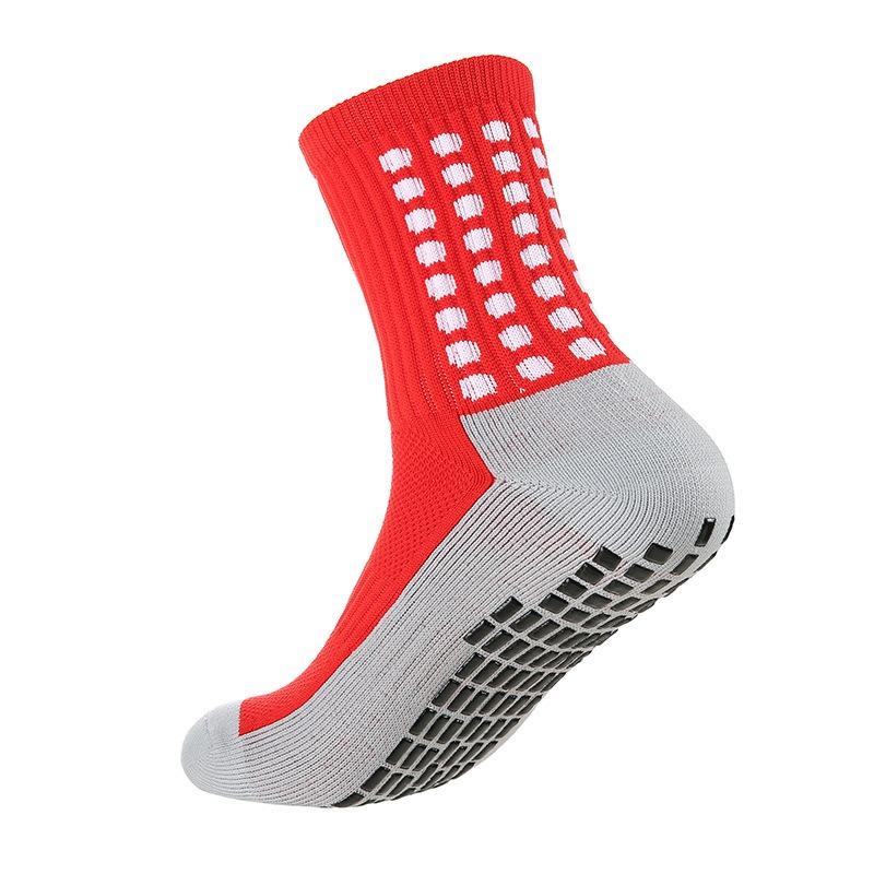 Men's Professional Thick Towel Bottom Sweat Absorbing and Deodorizing Glue Football Non Slip Socks