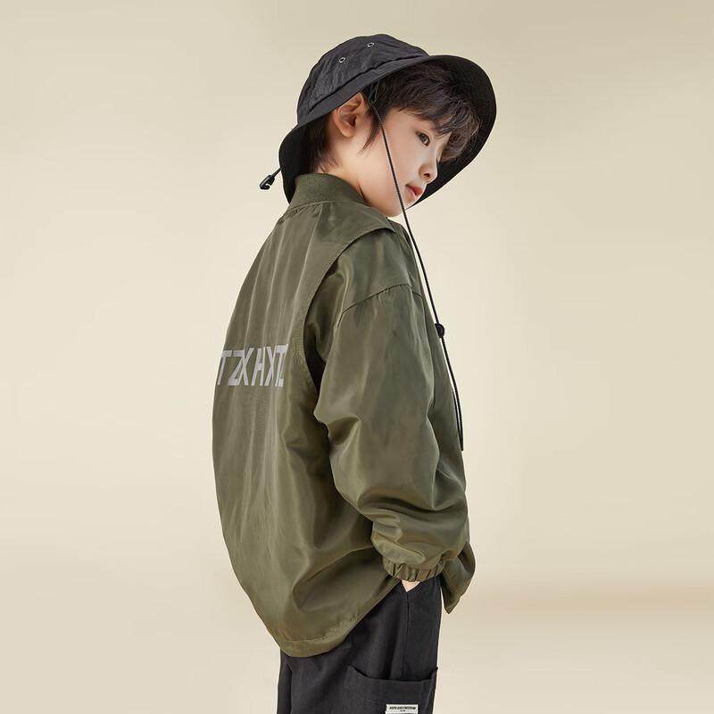 Boys Casual Windproof Flight Jacket 110