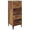 Sideboard Reclaimed Wood 34.5 X 34 X 90 Cm Engineered Wood