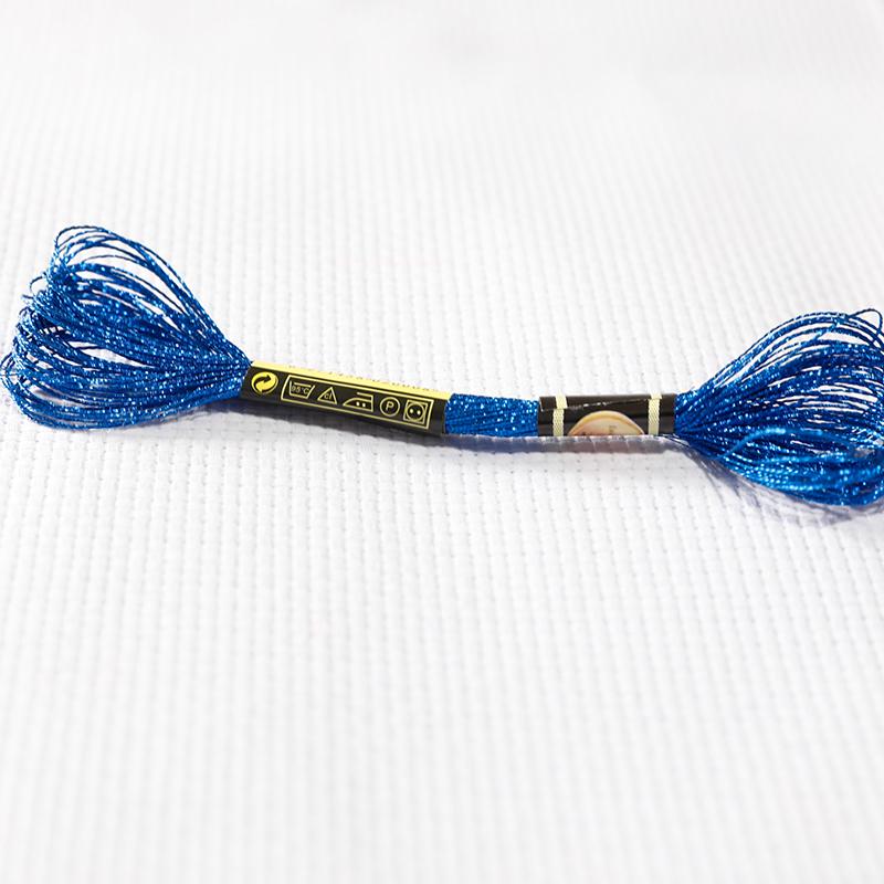 16M/roll Multi-color Gold And Silver Thread Computer Embroidery Gold Thread DIY Cross-stitch Metal Thread TJ20500