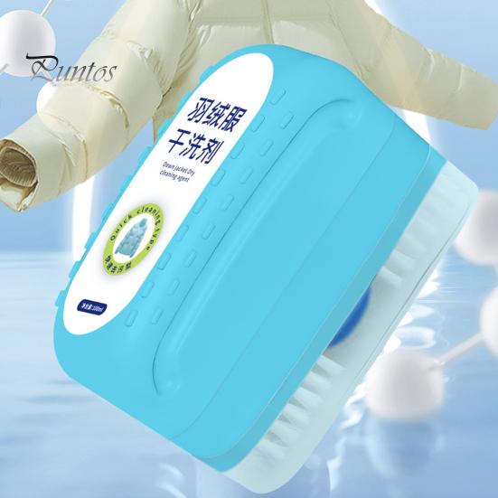 Odor Removal for Down Jackets 120ML Jacket Dry Cleaning Agent with Brush Wash Free Maintenance Kit Cleaner Garments