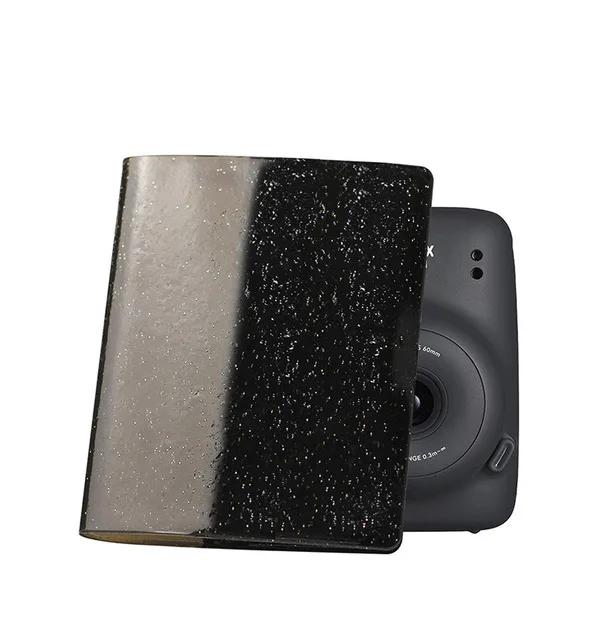 

Книга-альбом на 64 кармана для Fujifilm Instax instant Mini 11 9 8 7s Mini Films 3 дюйма Фотобумага чёрный