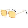New Style Rimless Sunglasses For Men Square Shape Chain Leg Outdoor Sun Glasses Travelling Hiking Female Sun Glass