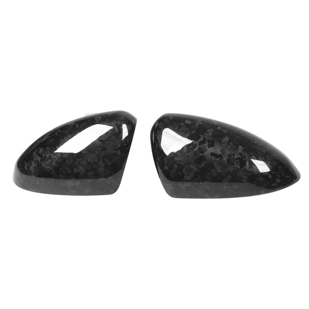 Side Mirror Covers 2PCs Carbon Fiber Rearview Mirror Caps Moulding Trim Replacement for Subaru BRZ 2022 + Forged Carbon Fiber