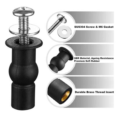 Toilet Seat Screws Nut Cover Lid Top Fixing Blind Hole Fitting Kits Bathroom Accessories Replacement Toilet Seat Screws