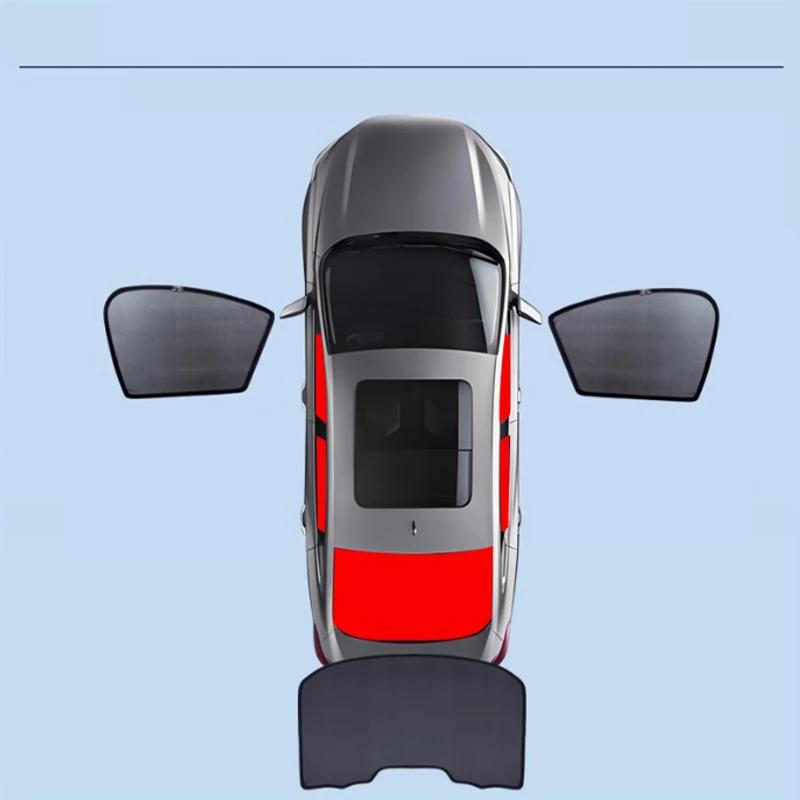 Sun Shades For Honda Civic 8th MK8 Sedan 2006 2007 2008-2011 Sunshades Magnetic Heat insulation Window Visor Car Accessories