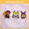 Cute Cartoon Character Badge With Adorable Little Fire Dragon Design For Fashionable Brooch Lovers