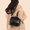 Single Shoulder Crossbody Bag - Soft Leather Bag - Large Capacity - Multi-functional - Fashionable Handbag