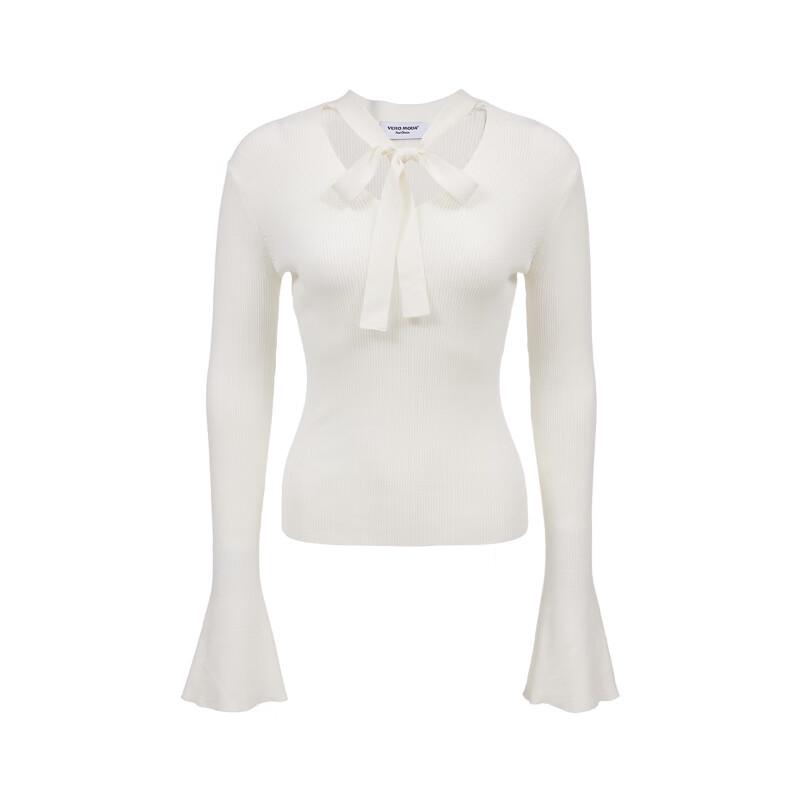 VEROMODA Women's Slim-Fit V-Neck Wool Blend Knit Sweater