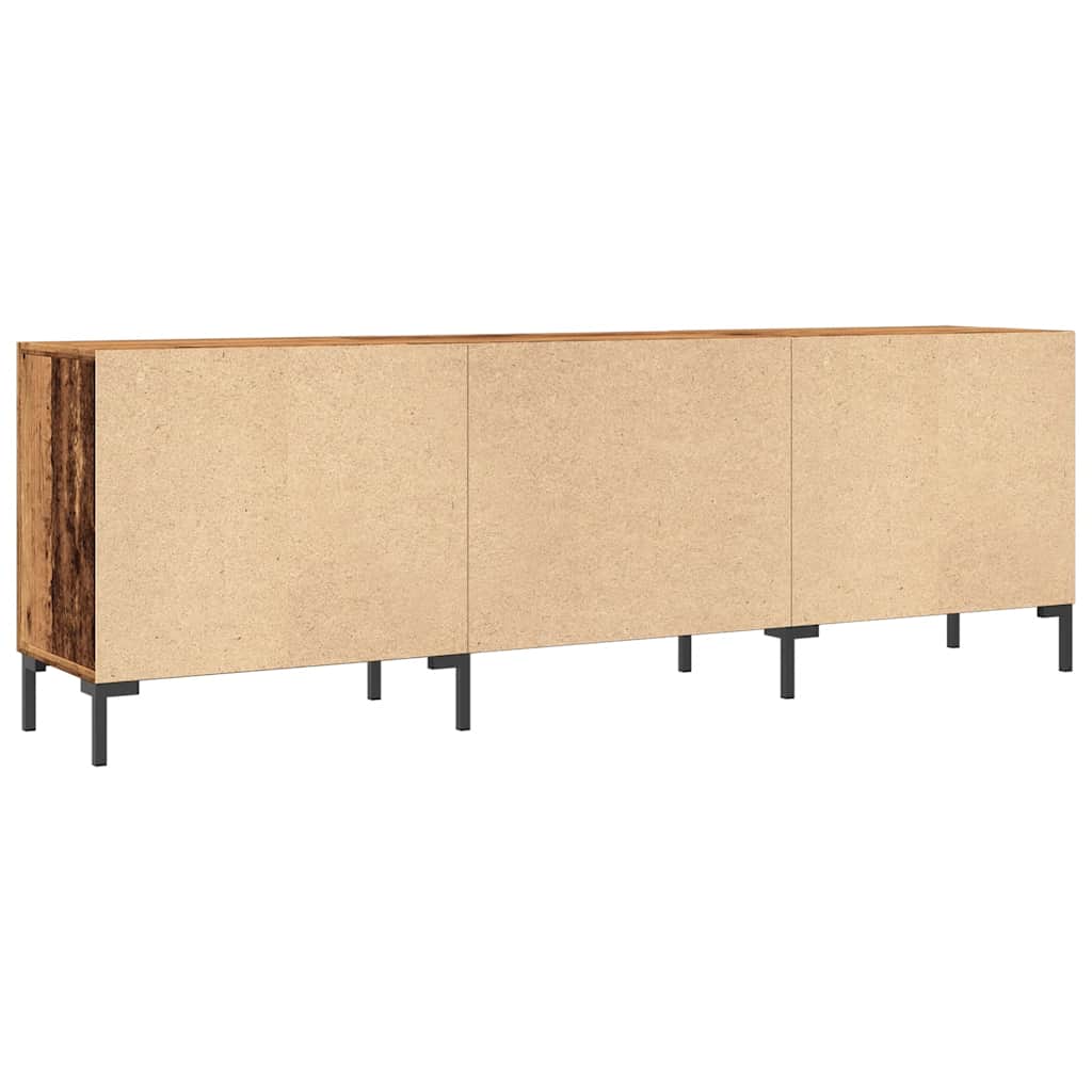 Szafka Tv, Stare Drewno, 150X30X50 Cm, Materiał Drewnopochodny