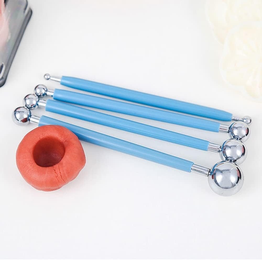 31Pcs Fondant Cake Modeling Decorating Hand Sculpting Tools Kit For Cookie Cake Decorating Sugarcraft Sculpture Pottery