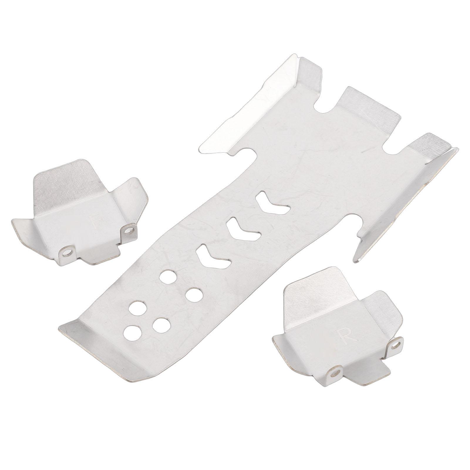 

Alloy RC Chassis Armor Set with Front and Rear Axle Skid Plate, Fits VS4-10 Phoenix 1Celsius10 RC Crawler Upgrade Accessories, Shock and Scratches Pro