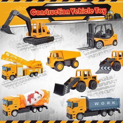 Inertia Engineering Car Toys for Children Diecast Alloy Construction Vehicle Truck Model for Kids