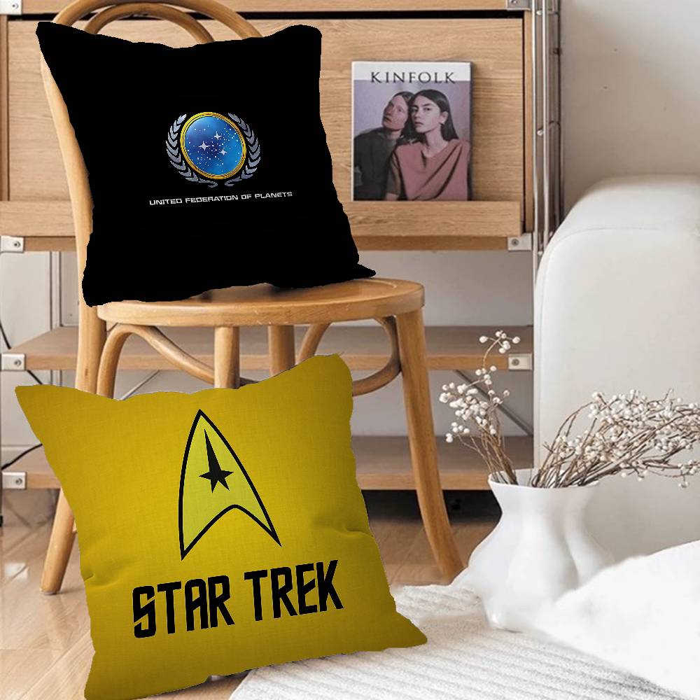 Tv S-Star T-Trek Office Cushion Pillowcase Car Cushion Cover45X45Cm Lumbar Pillowcase Sofa Pillowcover