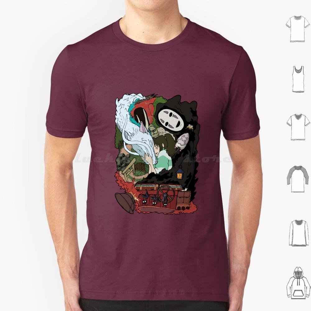 Reise T-Shirt 6XL Baumwolle Cooles Tee Animer Ärmel Kino Film