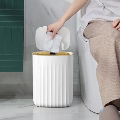 12/15L Fashion Home Kitchen Bathroom Smart Sensor Trash Can Household Automatic Electronic Trash Can Kitchen Waste Bin Trash Can