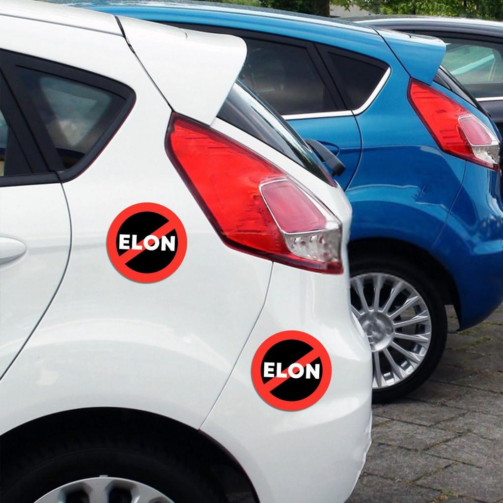 3pcs Waterproof Car Window Bumper Sticker Waterproof Car Decoration Sticker Vehicle Body Decor