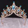 Bridal Crown Tiara Princess Birthday Rhinestone Crown Atmospheric Wedding Dress Accessories